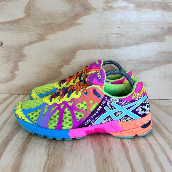 Asics - Gel-Noosa Tri 9 - Triathlon Shoes - Multicolor - Women's - 10 - T458N - Picture 3 of 9
